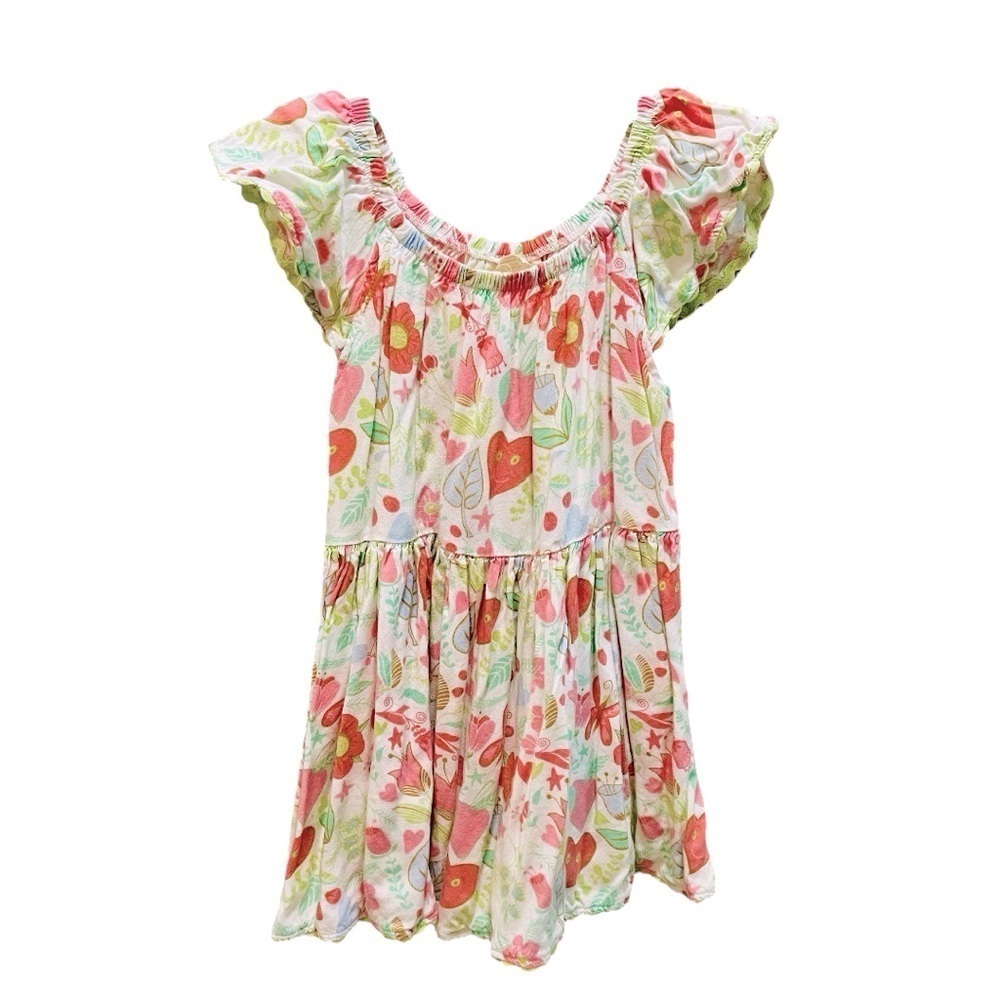 Matilda Jane White Floral Tunic Top Size 4